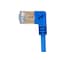 Monoprice SlimRun Cat6A 90 Degree 36AWG S/STP Ethernet Network Cable_ 0.5ft Blue 31015 - alternate 6
